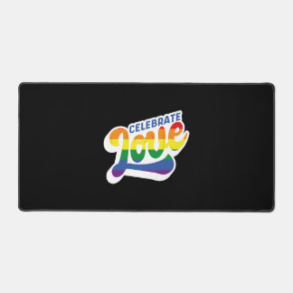 Celebrate Liebe - lgbtq Design Schreibtischunterlage