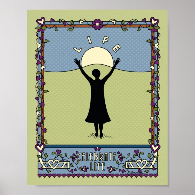 Celebrate Life 2_A_8"x10" Poster (Vorne)