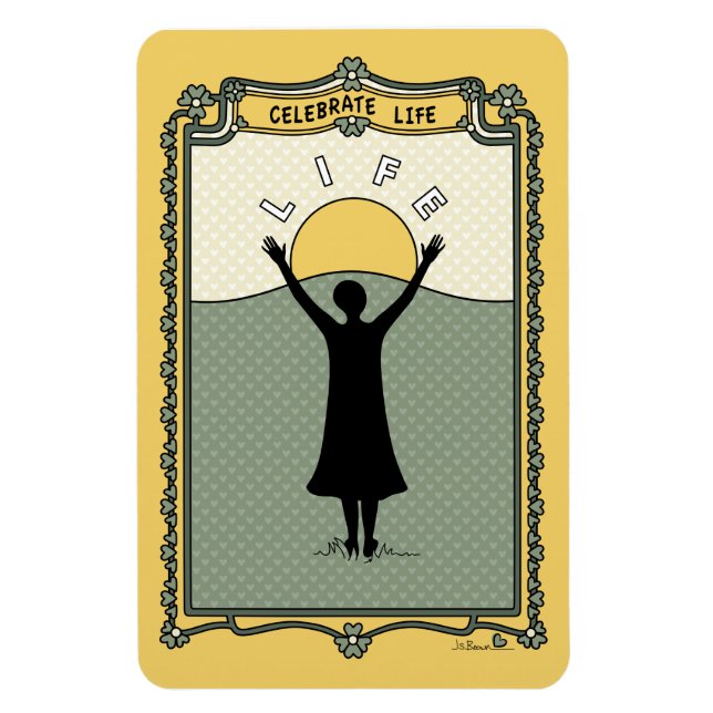 Celebrate Life 2_C_Flexible Magnet 4"x6" (Vertikal)