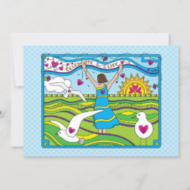 Celebrate Life_Flat Card 7"x5"