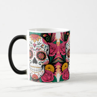 Celebrate Life Sugar Skull Verwandlungstasse