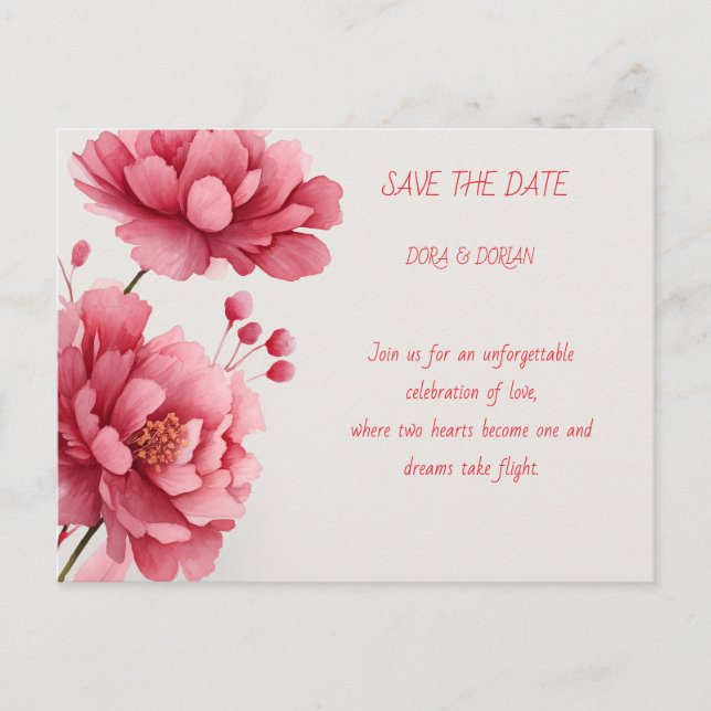 Celebrate Love and Joy with a wedding invitation (Devant)