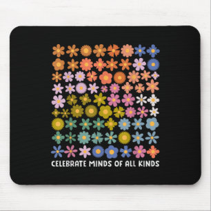 Celebrate Minds aller Art Shirt Frauen Autismus Aw Mousepad
