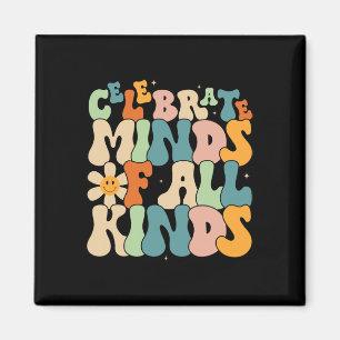 Celebrate Minds aller Art von Autismus im Bereich Magnet