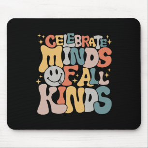 Celebrate Minds aller Art von Autismus im Bereich Mousepad