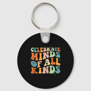 Celebrate Minds aller Art von Autismus im Bereich Schlüsselanhänger