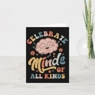 Celebrate Minds aller Arten von Autismus in der Ne Karte