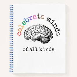 Celebrate Minds, Journal Notizbuch