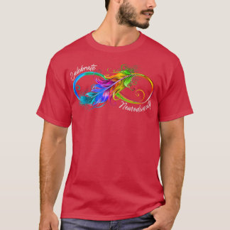 Celebrate Neurodiversity ADHD Wertschätzung T-Shirt