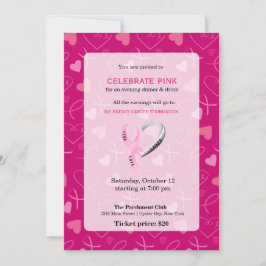 Celebrate Pink-Ereignis Einladung