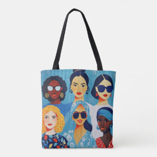 Celebrate Powerful Women Freunde für sie Tasche