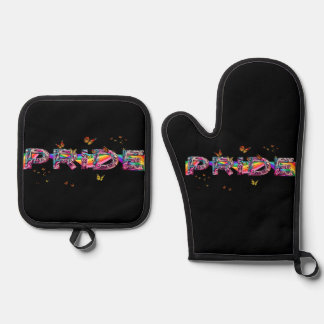 Celebrate Pride Ofenhandschuh & Topflappen-Set