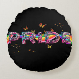 Celebrate Pride Rundes Kissen