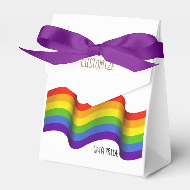 Celebrate Pride Tent 3x1,5x3,25 Geschenkschachtel (Vorderseite)