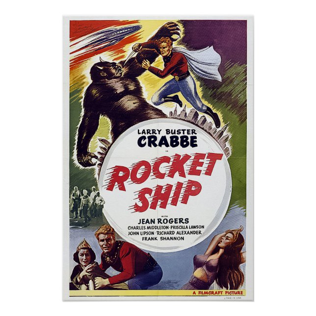 Celebrate pulp-era adventure with this Buster Crab Poster (Vorderseite)