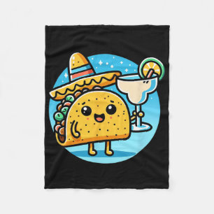 Celebrate Taco Margarita Festival mexikanische Foo Fleecedecke
