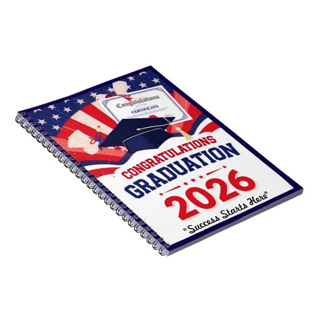 "Celebrate The Win" Notizblock (Rechte Seite)