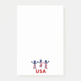 Celebrate USA Post-it Klebezettel