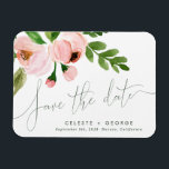 CELEBRATE WATERCOLOR SAVE THE DATE MAGNET<br><div class="desc">SCHÖNE MODERNE WASSERFARBE SAVE THE DATE</div>
