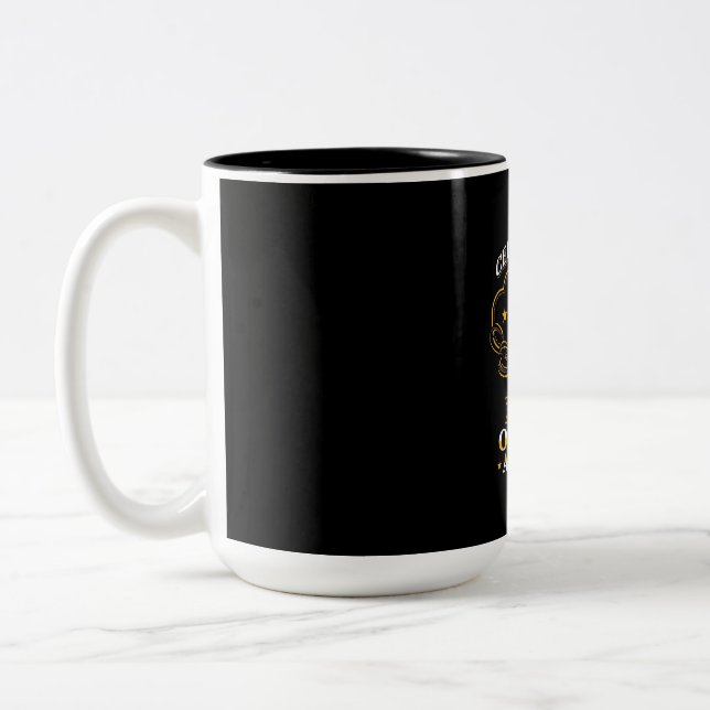 Celebrating 16 Years of Being Awesome Zweifarbige Tasse (Links)