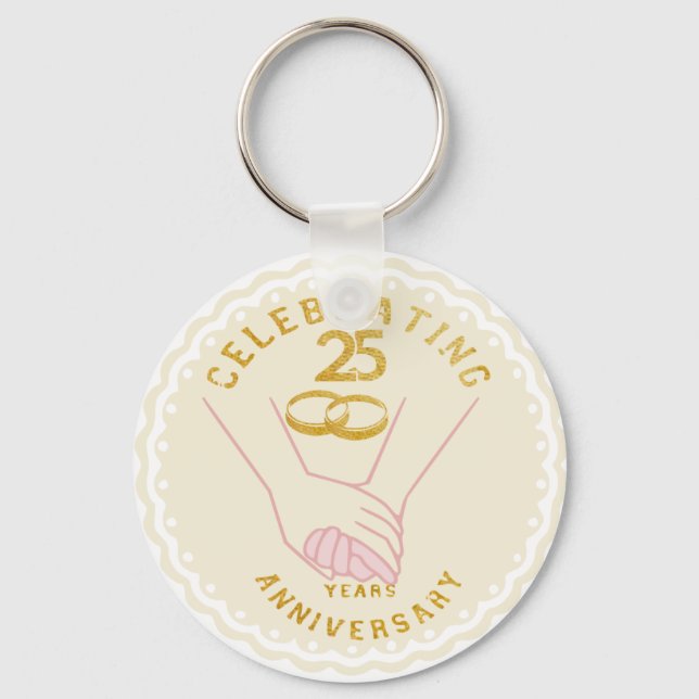 Celebrating 25 years Giveaways Schlüsselanhänger (Vorderseite)