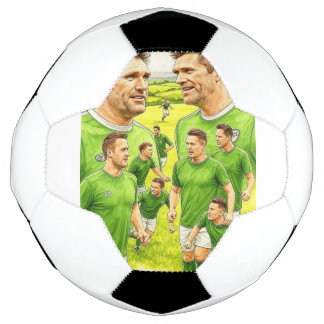 Celebrating Irish Football Fußball
