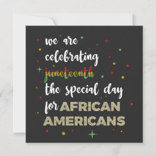 Celebrating Juneteenth Save The Date