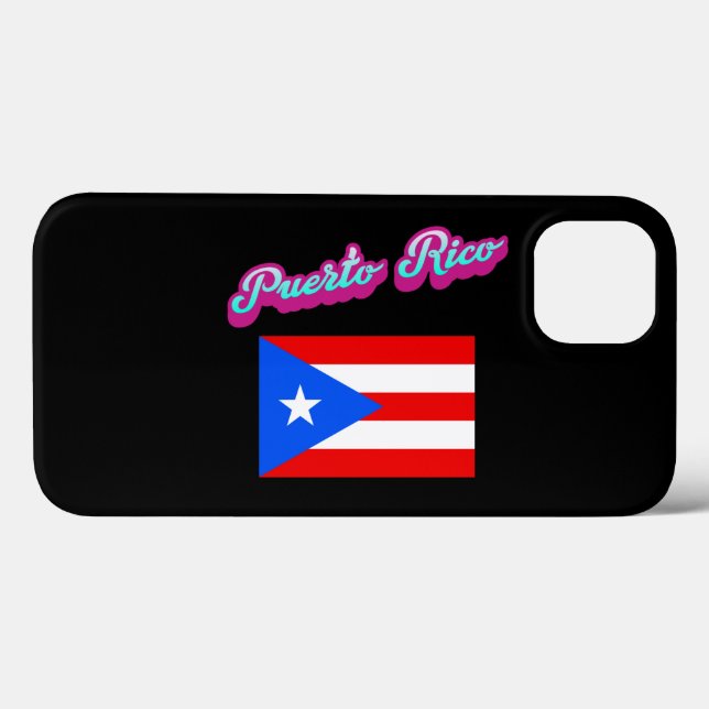 Celebrating Puerto Rico Case-Mate iPhone Hülle (Rückseite (Horizontal))