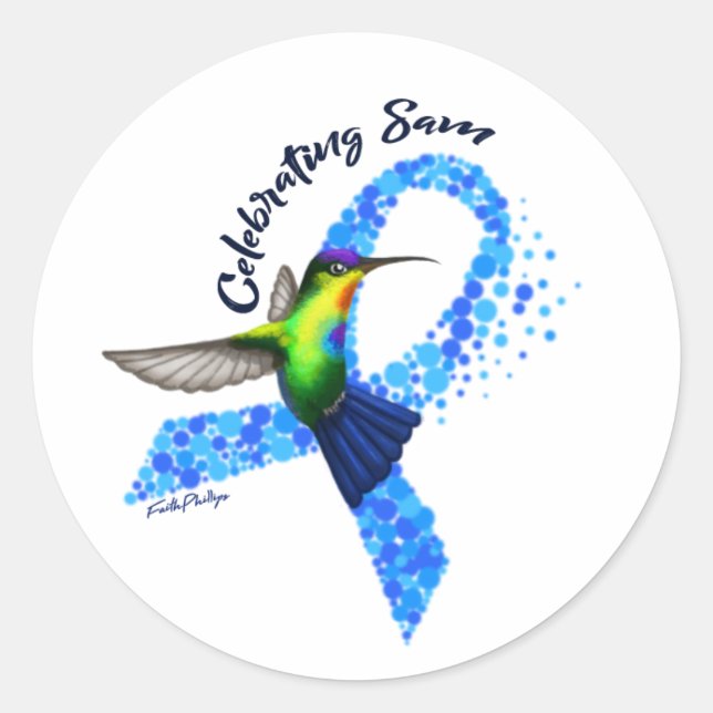 Celebrating Sam Sticker (Vorderseite)