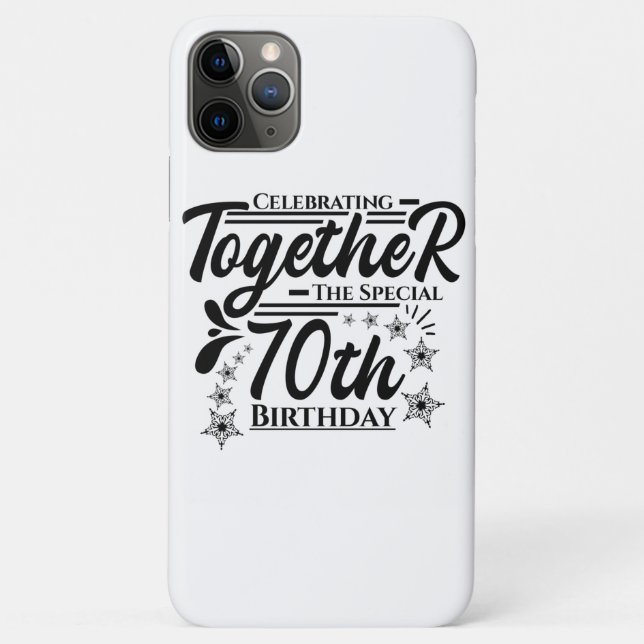 celebrating the 70th birthday Case-Mate iPhone hülle (Rückseite)