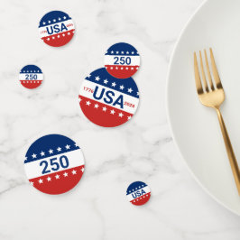 Celebrating the USA's 250th anniversary Konfetti