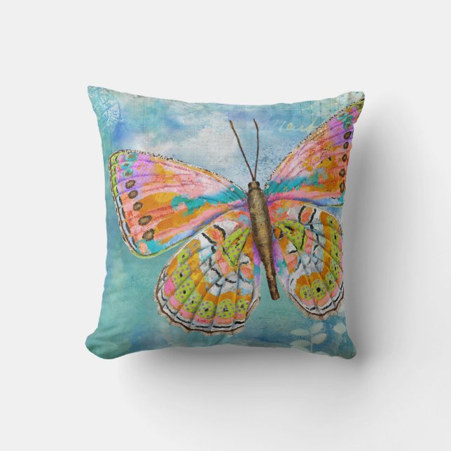 Celebration Butterfly Kissen (Vorderseite)