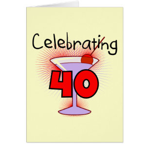 Célébration de 40 T-shirts et cadeaux