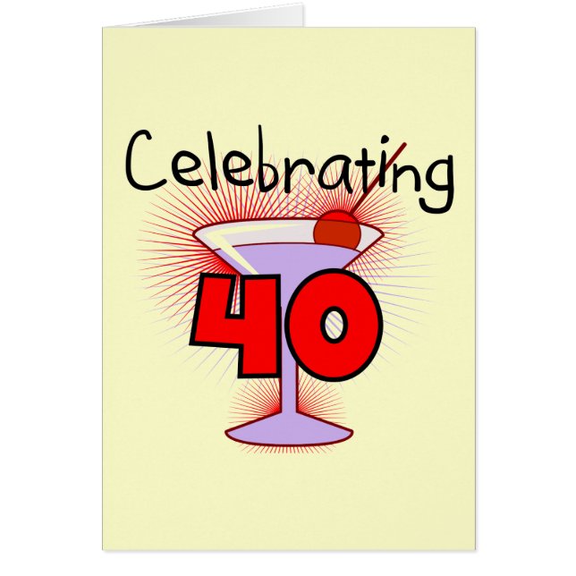 Célébration de 40 T-shirts et cadeaux (Devant)