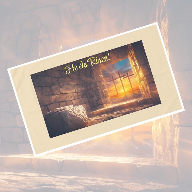 Célébration de la résurrection de Pâques Nappe (Créateur téléchargé)