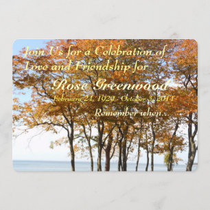 Célébration de la vie - Invitation