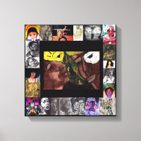 CÉLÉBRATION DE L'HISTOIRE NOIRE DE LA toile PEUPLE