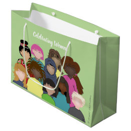 Célébration des femmes, égalité, sac de cadeau de