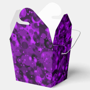 Celebration Dots-10-Lila Ausstieg Geschenkschachtel