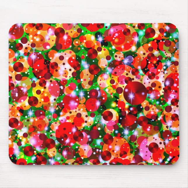 Celebration Dots 2-Computer-Mousepad Mousepad (Vorne)