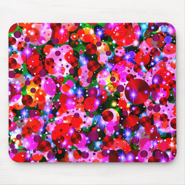 Celebration Dots 3-Computer-Mousepad Mousepad (Vorne)
