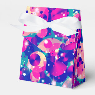 Celebration Dots-4-GASTGESCHENK BOX, Zelt Geschenkschachtel