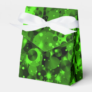 Celebration Dots-5-Green GASTGESCHENK BOX, Zelt Geschenkschachtel