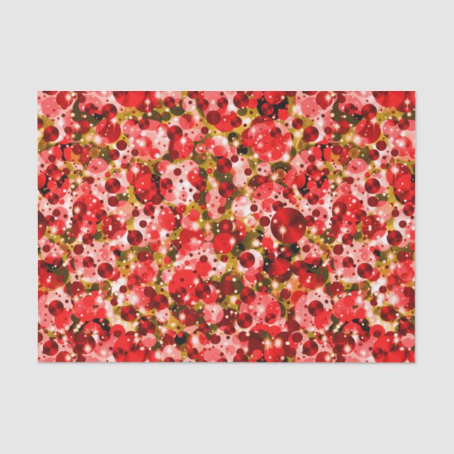 Celebration Dots-6-Strawberry Kiwi- Seidenpapier (Vorderseite)