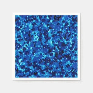 Celebration Dots 7-Blue-PAPER PARTY NAPKINS Serviette