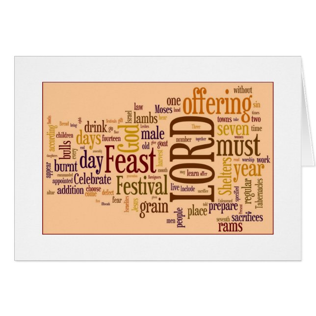 Célébration du festin (Devant horizontal)