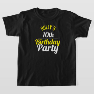Célébration d'un T-Shirt de fête d'anniversaire de