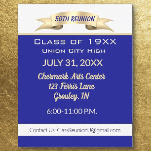 Célébration ! Invitation à la 50e réunion de clas