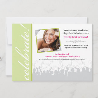 Célébration ! Invitation à la fête d'anniversaire