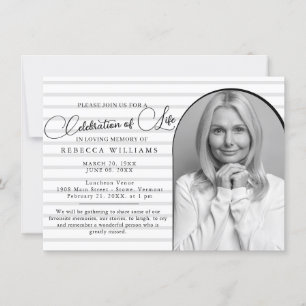 Célébration minimale classique des invitations à l